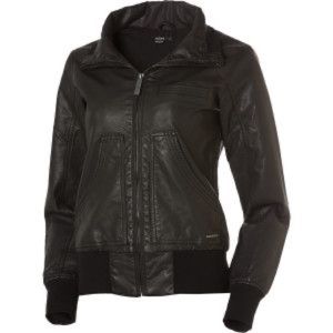 Nixon Faux Leather Satisfaction Jacket (S)